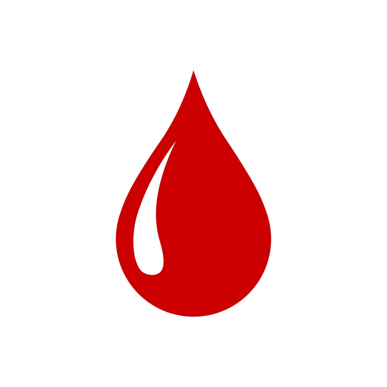 gota de sangre roja
